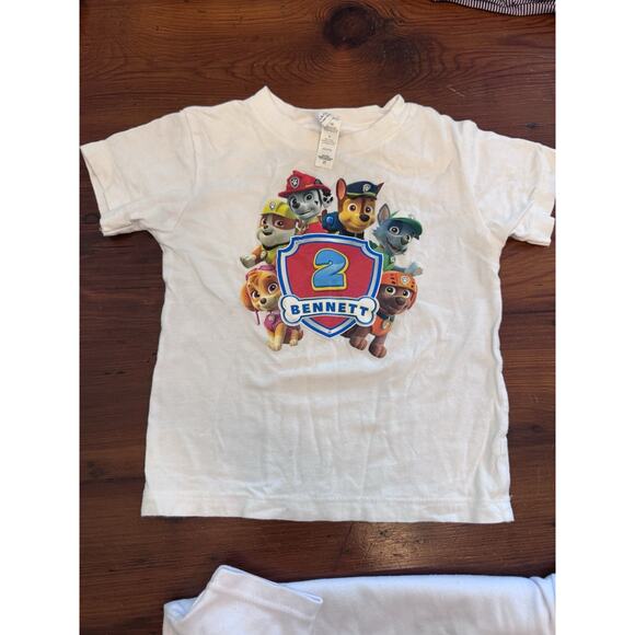 Bennett Monogrammed Shirts (2) Paw Patrol Hulk 2T - Picture 6 of 11